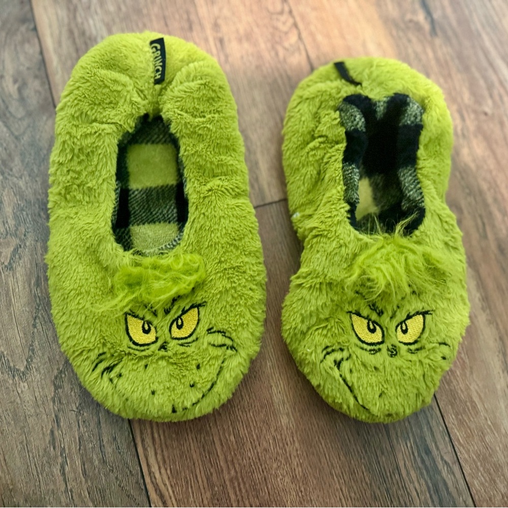 Green Grinch Slipper-Socks
